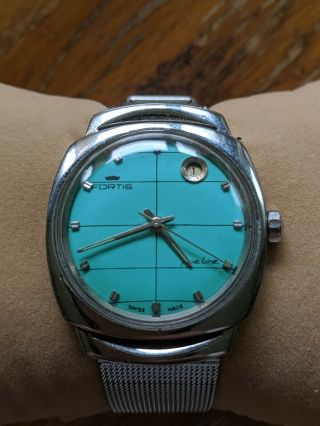 Vintage Fortis Automatic True Line Ref 6087 Watch