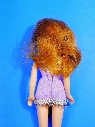 Topper Dawn Glori Doll w/Purple Dress Vintage 1970 ' s 7