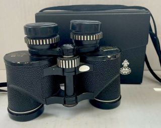 Vintage Tasco Binoculars 7x35 Wide Angle With Case Model 116