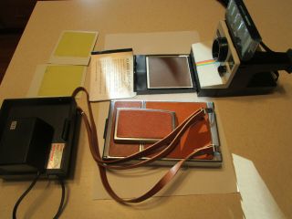 Polaroid™ Sx - 70 Alpha Itt Magicflash Rare,  One Shot Land Cameras Collectible