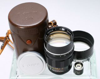 Canon 100mm F/2 Ltm Leica Screw Mount Rangefinder Lens - Minty
