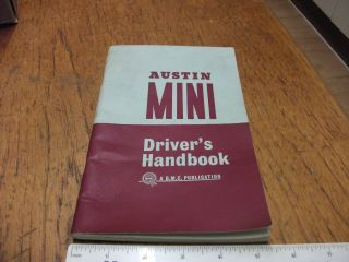Vintage 1966 Austin Mini Driver 