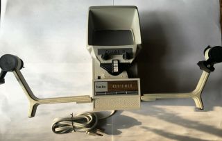 Vintage Baia Dual 8 Model 05200 Movie Film Editor Reviewer 8mm