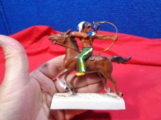 Vintage Lead Toy Native American Indian