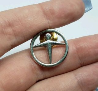 Gorgeous Vintage Sterling Silver 925 Tiffany & Co T Circle Tie Tack