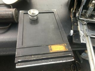 Vintage Graflex Graphic folding press camera Kodak Ektar f : 4.  7 127mm 2