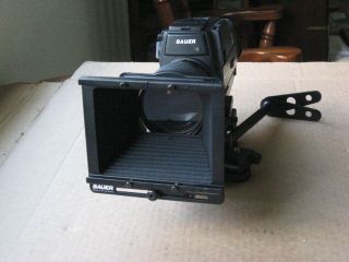 Bauer A512 8mm Camera w/Schneider 6 - 70mm,  f1.  /8 Multi - Coated Lens,  Bolex 5