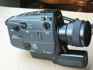 Bauer A512 8mm Camera w/Schneider 6 - 70mm,  f1.  /8 Multi - Coated Lens,  Bolex 9