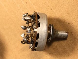 Vintage 1955 Mallory 4 Position Rotary Switch For Ham Radio Guitar Amp K66j327 - 4