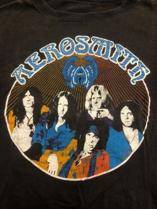 Vintage Early Aerosmith Concert Shirt 2
