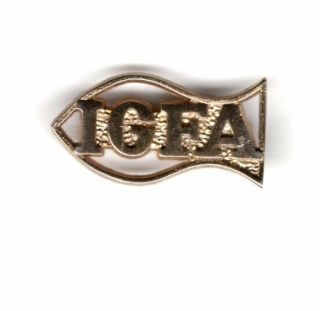 I.  G.  F.  A International Game Fish Assn Pin Badge Pinback - Michigan Deer - Patches