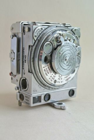 Compass Jaeger Lecoultre Le Coultre Miniature Camera With Rollfilm Back Exc