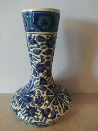 Vintage Greek Hand Made Arris Ceramic Rhodes Vase 3