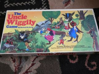 Vintage Parker Brothers The Uncle Wiggily Game Howard R.  Garis 1979