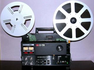 Elmo GS - 1200 M&O STEREO SOUND Movie PROJECTOR SERVICED 6
