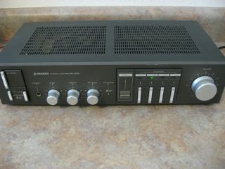 Vintage Pioneer Sa - 505 Stereo Amplifier