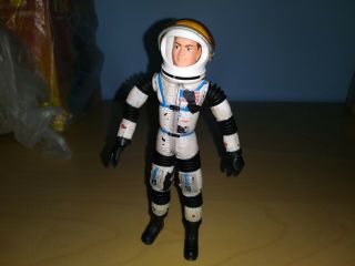 1966 Mattel Major Matt Mason Astronaut With Space Helmet Vintage 60 