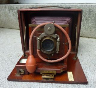Antique Victor Premo A Wood Case Camera Rochester Ny
