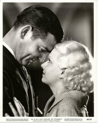 Young Sexy Jean Harlow Vintage Mgm Film Still 3