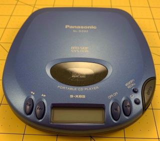 Panasonic Vintage Portable Cd Player Sl - S292 S - Xbs Anti - Shock