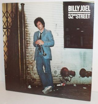 Billy Joel 52nd Street Vinyl Record Album Lp Fc 35609 1978 Columbia Vintage