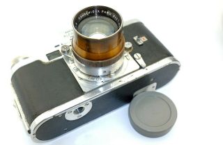 Alpa Reflex Camera Angenieux S1 Alitar 50mm f1.  8 lens and Alpa extension tube 10