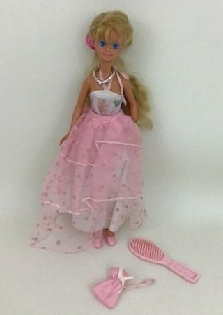 Vintage 1987 Teen Sweetheart Skipper 4855 Mattel Barbie Sister 80s Doll Toy