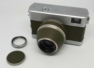 Vintage Werra Camera With Carl Zeiss Jena Tessar 2.  8 / 50 Lens