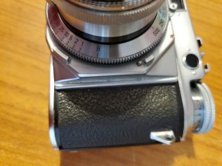 Vintage VOIGTLANDER Prominent CAMERA W/case & voightlander Ultron f2 50mm Lens 4