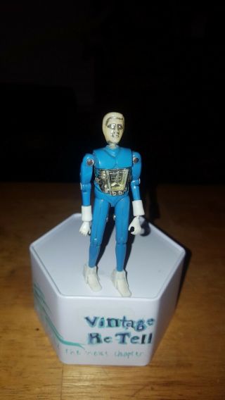 Vintage 1978 Mego Micronauts Time Traveler Solid Blue