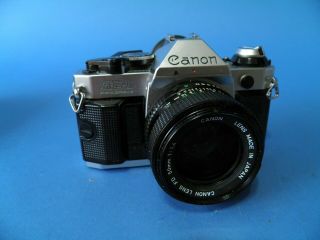 Canon Ae - 1 Program With 50mm F1.  4 Lens