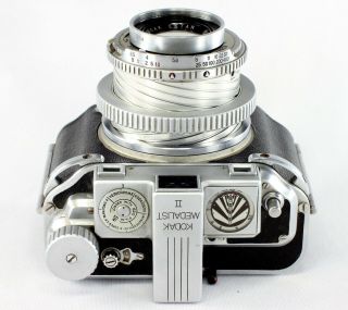 Kodak Medalist II,  Ektar 3.  5/100 mm - converted to 120 film 5