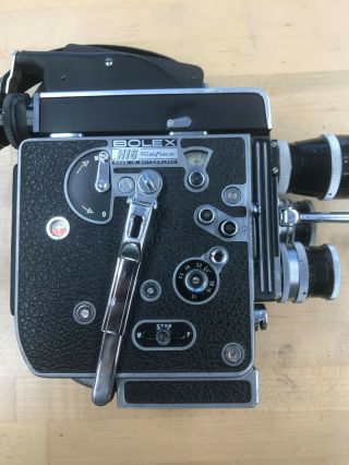 Bolex H16 Reflex 16mm Film Camera with Sekonic Light Meter 3