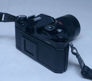 NIKON FM2 Vintage SLR 35mm Film Camera Vivitar Telephoto 135mm f/2.  8 Lens Japan 3