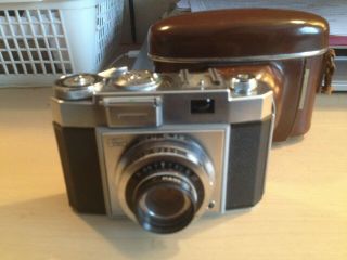 Vintage Zeiss Ikon Contina Iia 35mm Camera,  45mm F3.  5 Novar Anastigmat Lens