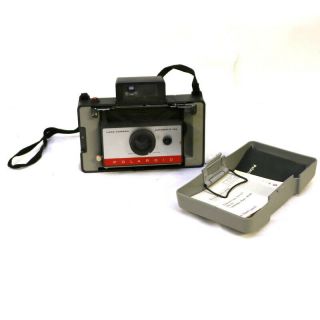 Vintage Polaroid Automatic Land Camera Model 104 With Case