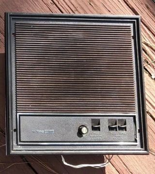 Vintage Nutone Speaker Intercom Woodgrain