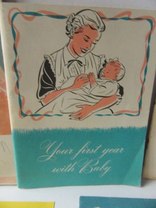 Various Vintage Baby Books from 1950 ' s - Memory Book 3