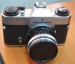 Zeiss Ikon SL 706 with Ultron 1.  8/50 M42 2