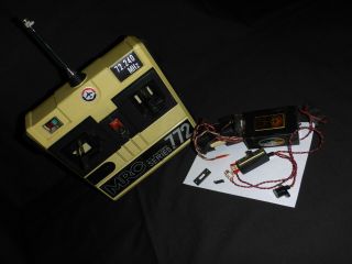 Vintage Mrc Series 772 Radio Remote Control Digital R/c System Controller Plus