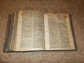 RARE - 1613 KJV - HE Bible - Quarto - Black Letter - Complete - 5 Title Pages - Psalms Meter 10