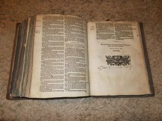 RARE - 1613 KJV - HE Bible - Quarto - Black Letter - Complete - 5 Title Pages - Psalms Meter 11