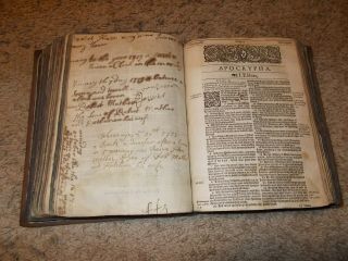 RARE - 1613 KJV - HE Bible - Quarto - Black Letter - Complete - 5 Title Pages - Psalms Meter 9