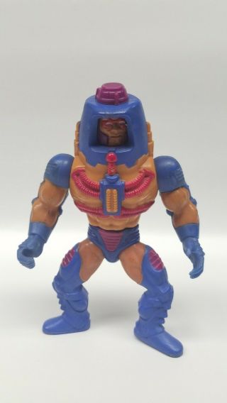 Vintage He - Man Figure Masters Of The Universe Man - E - Faces Mattel 1982 Rare Motu