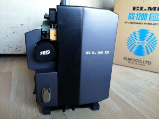 ,  Elmo GS - 1200 8mm Sound Fim Sound Projector GS1200 Movie 3