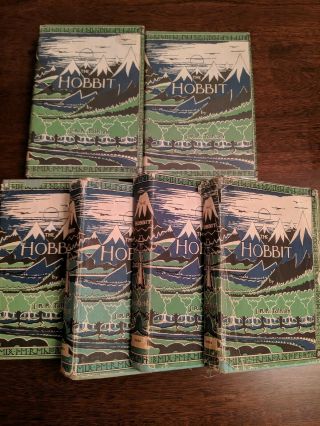 The Hobbit 1st Edition Between 18th And 29th Printing J R R Tolkien