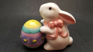 Ceramics Easter Egg/ Rabbit Vintage Salt & Pepper Shakers Rare Vintage