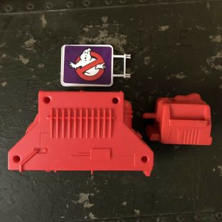 Vintage The Real Ghostbusters Toys Firehouse Hq Sign Spare Part Accessory Kenner