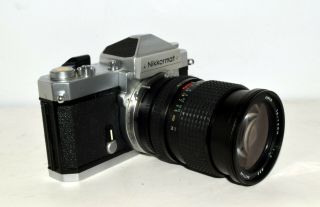 Vintage Nikon Nikkormat FTn 35MM SLR Camera with RMC Tokina 28 - 70mm f4 Lens 2