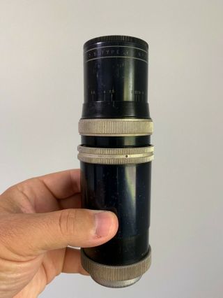 Angenieux 135mm f3.  5 Type Y2 Vintage Camera Leica Leitz m39 Mount Lens 10